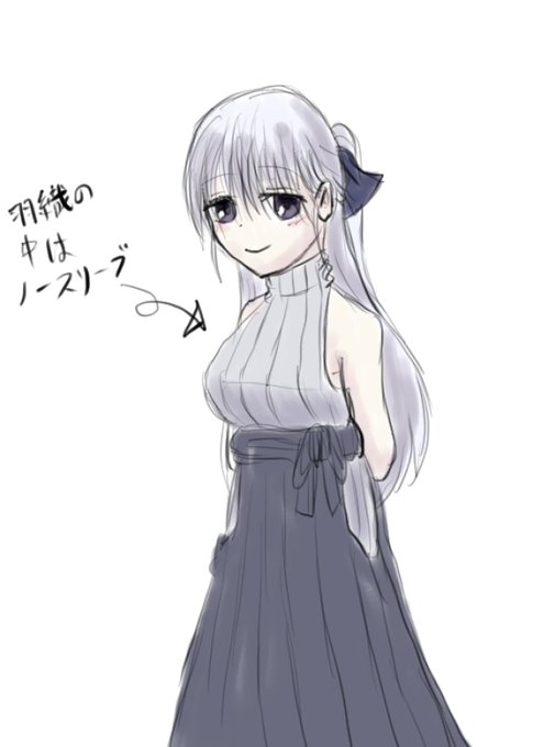 ノースリーブのtwitterイラスト検索結果 古い順