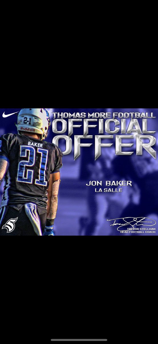 __jonbaker's tweet photo. Excited to receive an offer from @tmusaints! https://t.co/asU4GwjgeU