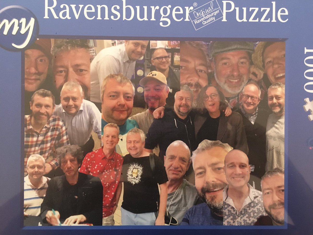 mumbers's tweet image. Well done to @mileshuntTWS for making the cut on ‘The Celebrities Meeting @Mumbers’ jigsaw that I received from my daughter this Christmas 👍