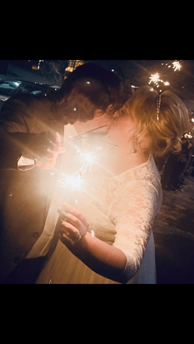 colemaj's tweet photo. Cheers to forever!!!!! 💥 💥
#Married
#MoreSparkles
#HappilyEverAfter
#TwitterSeesItFirst https://t.co/kC61qQFIan