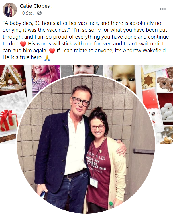“Andrew Wakefield is no hero. He's an explotative grifter and crook.” via u/Tenebra99 #vaxxhappened #antivax #antivaxx