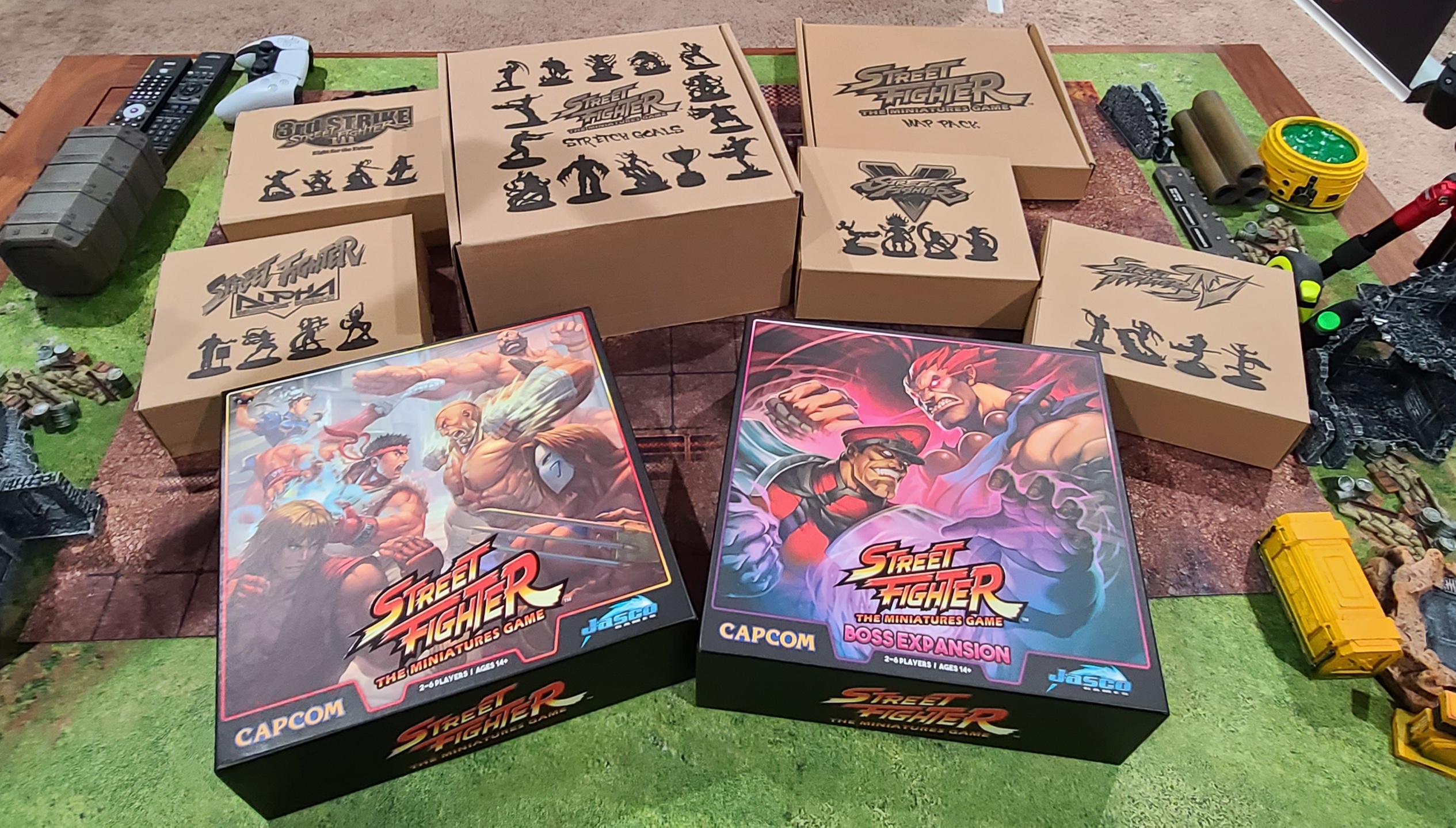 Street Fighter Miniatures Game: Boss Expansion