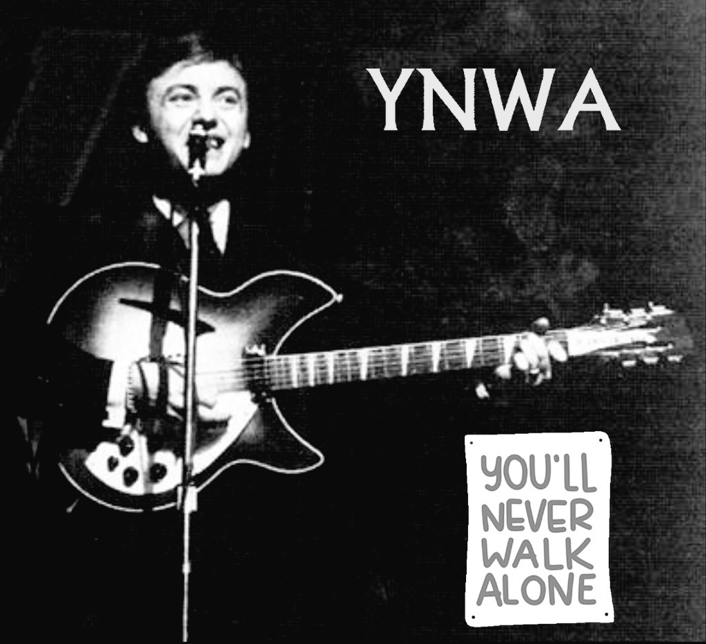TheOldHammer's tweet photo. #YNWA RIP GERRY MARSDEN. https://t.co/KKRzMsr3kM