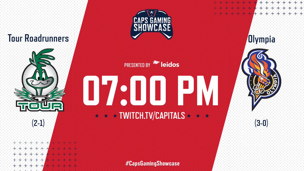 Tonight we take on <a href="/OlympiaNHL/">Olympia</a> in The #CapsGamingShowcase  Easily the team to beat right now in NHL 6s Esports.  Games start 7pm est.

📺Twitch.tv/xvio37x