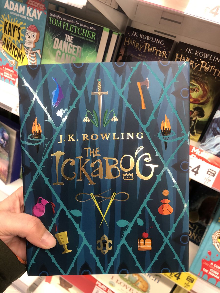 KPenarski's tweet photo. Picked up my copy of the Ickabog and haven’t been able to put it down. What a MAGICAL read 💫😀.. A perfect class text for KS2 📚 🏫 👩🏫 #ickabog #ChildrensBooks #LoveReading #ERIC #jkrowling #magicalread 💫 https://t.co/li7epNuiCm