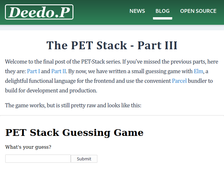 DeedoDev's tweet image. Just added a google web font to my website. Went with &quot;Open Sans&quot; for now. I am suprised how much better it looks than the serif font I had before. What do you think? #webfont #css #blog #webdev
