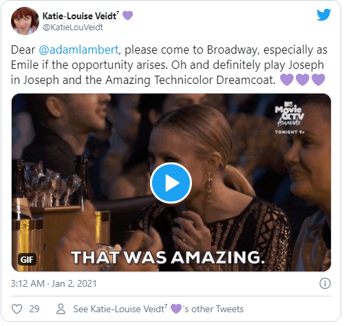 TikTok Made A Broadway Ratatouille Musical Happen. Here's How Twitter Reacted.
'Grammy Award nominee Adam Lambert (Emile)'
Plus, a lot of Adam Lambert love:
elle.com/culture/movies…