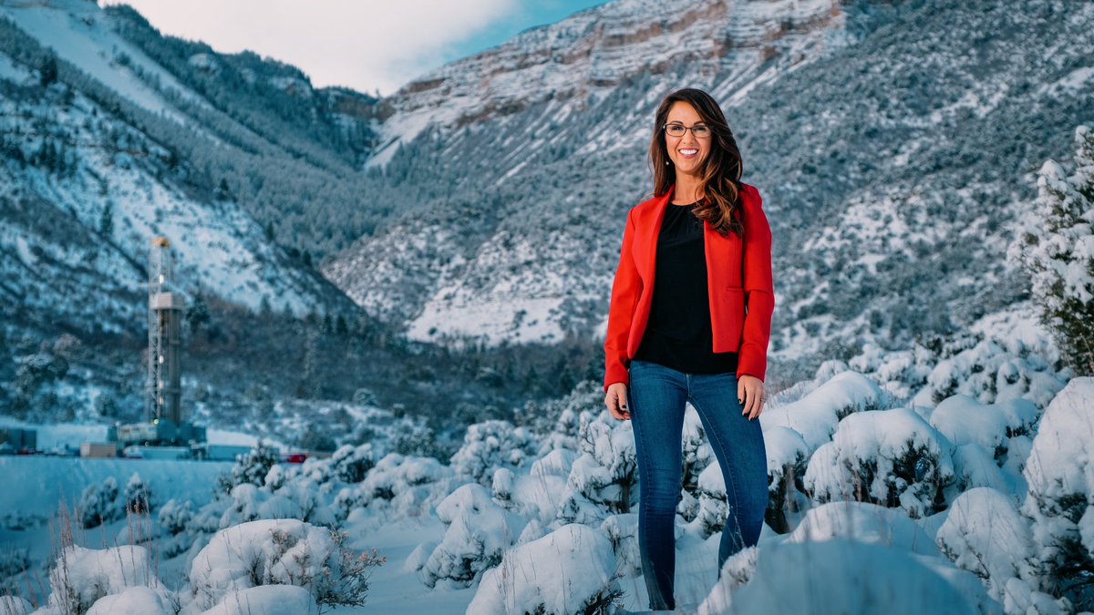 RepBoebert's tweet photo. Today, I will proudly take the oath of office to represent and serve the great people of Colorado’s Third Congressional District.

Let’s get to work🇺🇸 https://t.co/aaFszo6cQJ