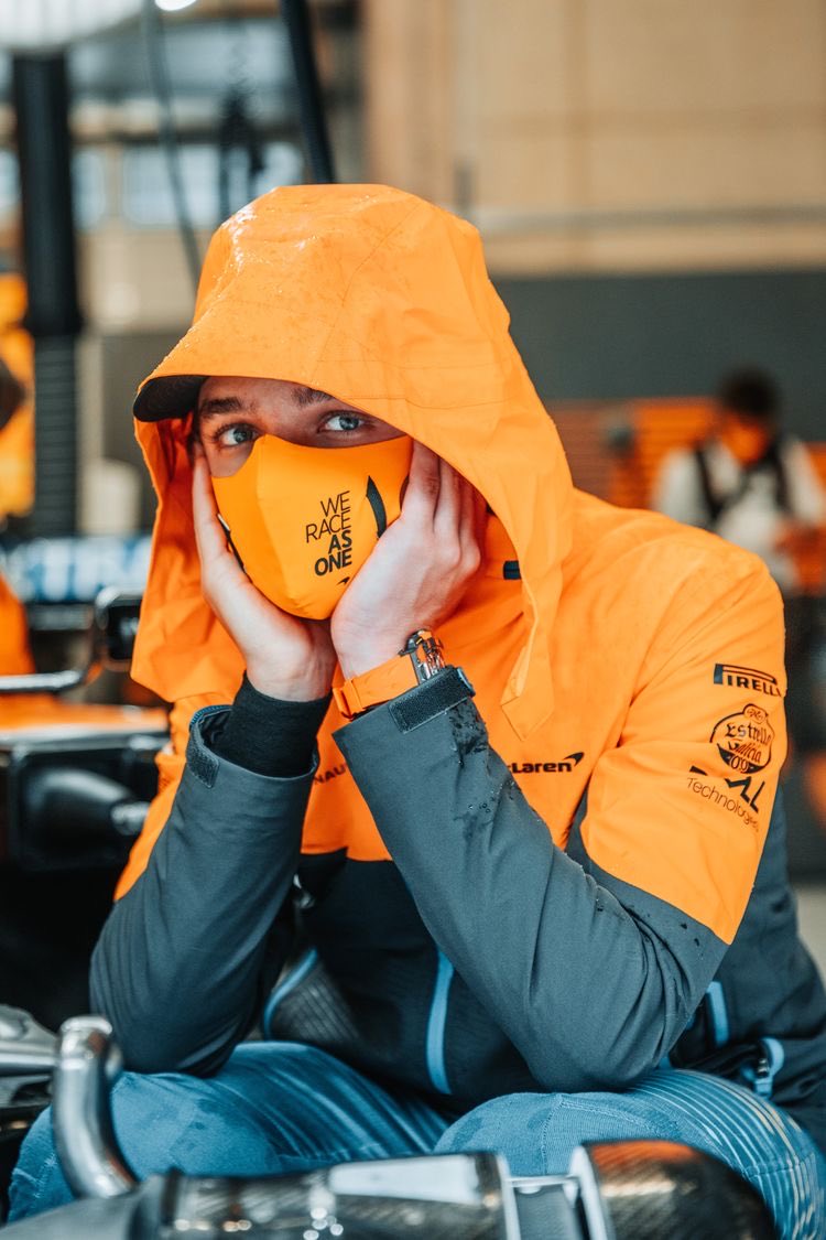 lando norris as vanellope chaotic energy and talented drivers