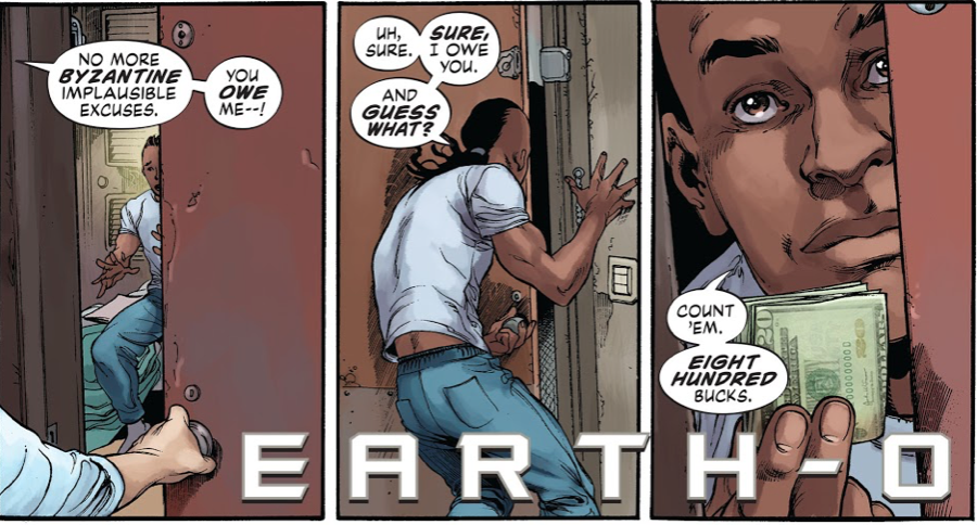 Morrison would make the implications of aspect of magic (and, subsequently, storytelling) in their contemporary Maxi-series, The Multiversity.