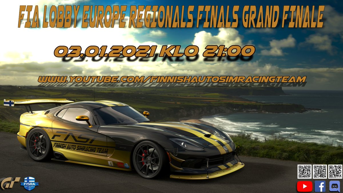 fast_markusvii's tweet image. Tänään kaikki mukaan kannustamaan kun @Fast_Simracing kuskit lähtevät tänään taistelemaan voitosta kansainvälisessä kutsukilpailussa. Livelähetys suomeksi selostettuna youtube.com/FinnishAutoSim…
kello 20:45 alkaen.

#2FAST4U
#GTSport
#PS5 
#simracingfi

@simracingfi