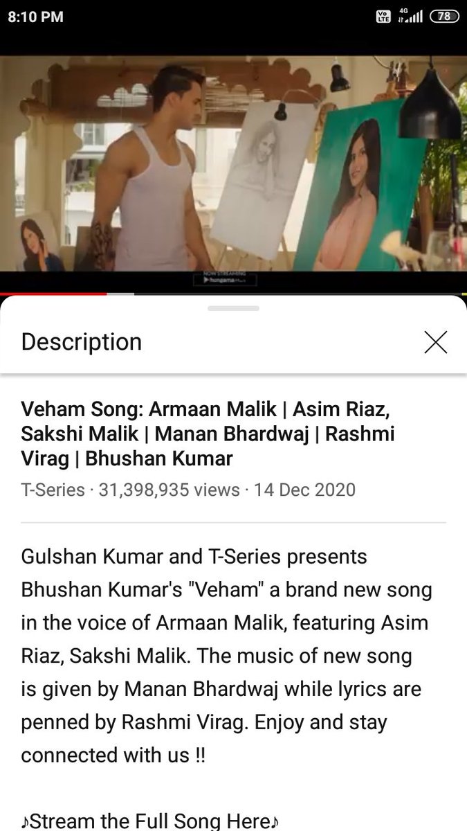IamAsimRiaz01's tweet photo. #AsimSquad let's Stream #Vahem
Ignore Ramlaal & keep Streaming
Let's make it 32M ASAP
My view count: 31,398,935
Wt's ur count guys
@itzzz_yogesh
@iamrealsunita
@Ahmed41491951 @IamRealAW https://t.co/rKmx5Kn85u