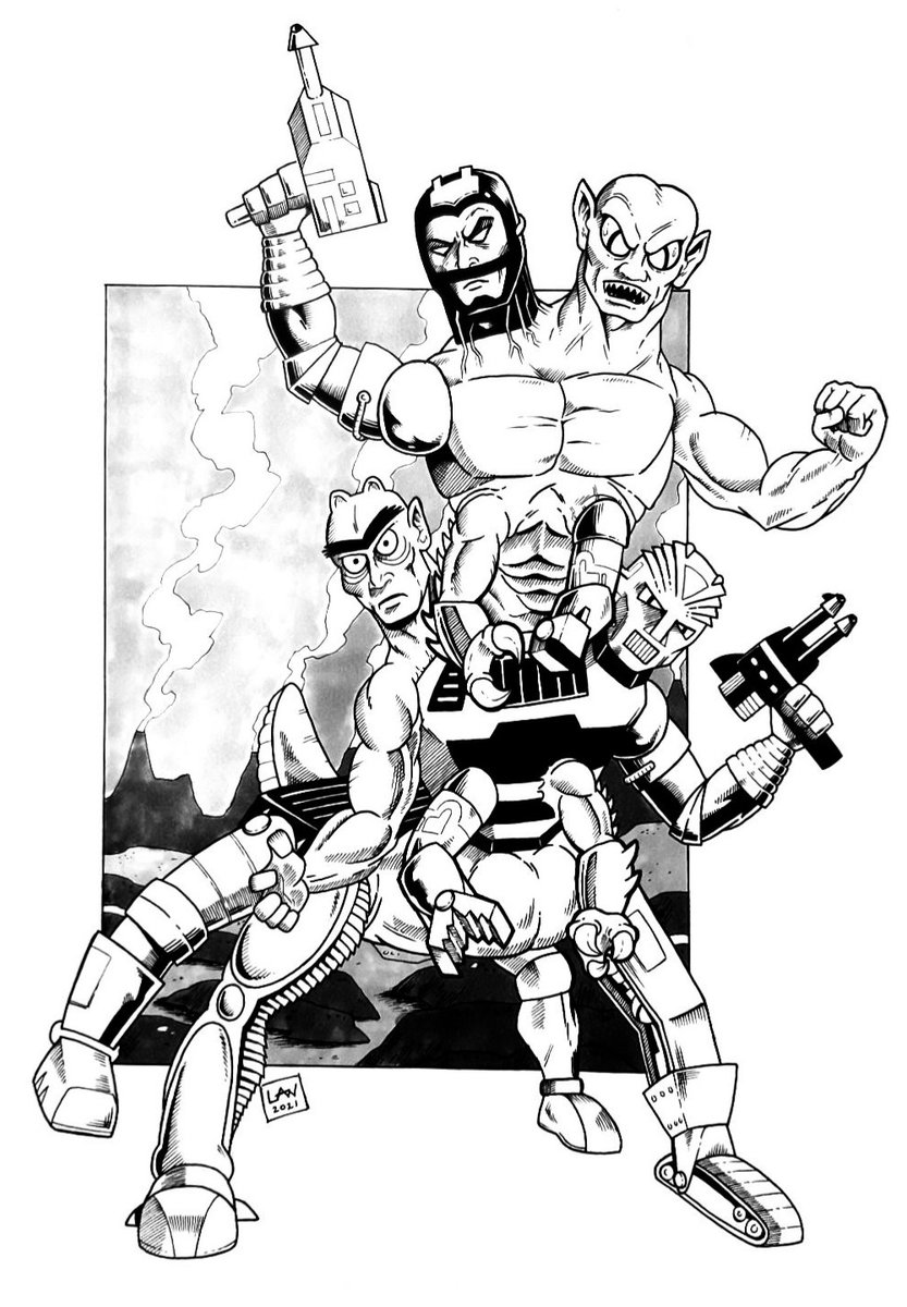 lawtonbennie's tweet photo. MegaBeast #MOTUdrawingchallenge #motu #mastersoftheuniverse #heman #megabeast #fanart https://t.co/mdWylZIacl