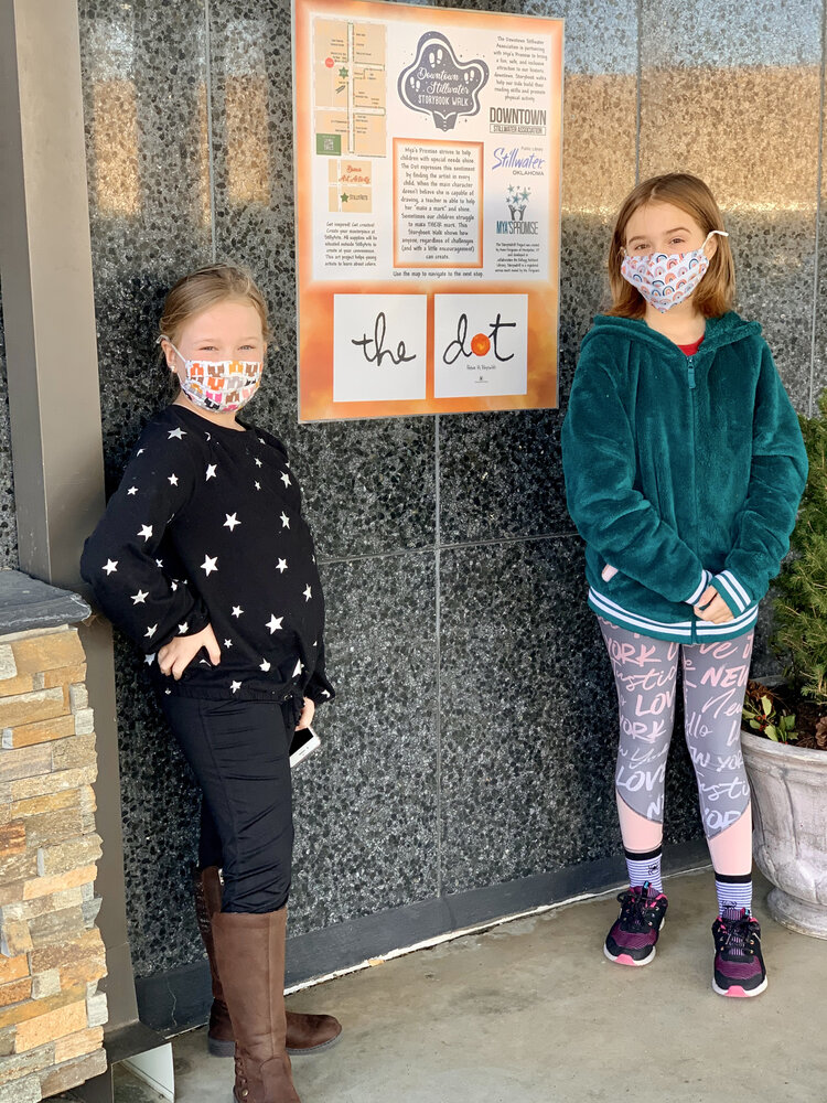 Lace up your walking shoes and round up the kiddos for the Downtown Storybook Walk! Explore downtown Stillwater while reading pages of "The Dot" on this fun adventure walk! Get out and get moving while encouraging your child's love for reading! Info -bit.ly/StoryWalkVS