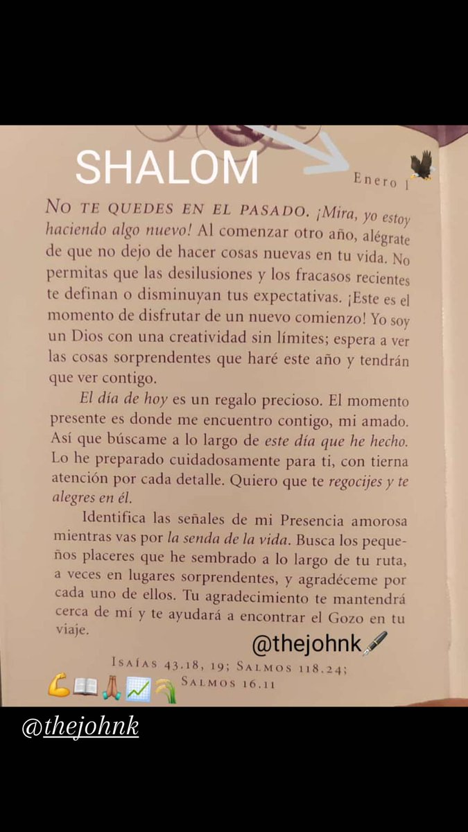 arenas_thejohnk's tweet photo. Sé fiel. Sé valiente. Sé paciente. 
Y déjale los resultados al que ve lo que se hace en secreto. 💪📜🖋️🙏🏽 SHALOM.
@arenas_thejohnk 
@jjcjockey 
@JaramilloJockey 
@CiprianoGil2 
@ljlmvel 
@PotroRob 
@LeojockeyReyes 
@SamyCamacho1 
@DarwinVizcaya_ 
@ClaudiaSpadaro 
GRACIAS... DIOS. https://t.co/phmWEnaUAA