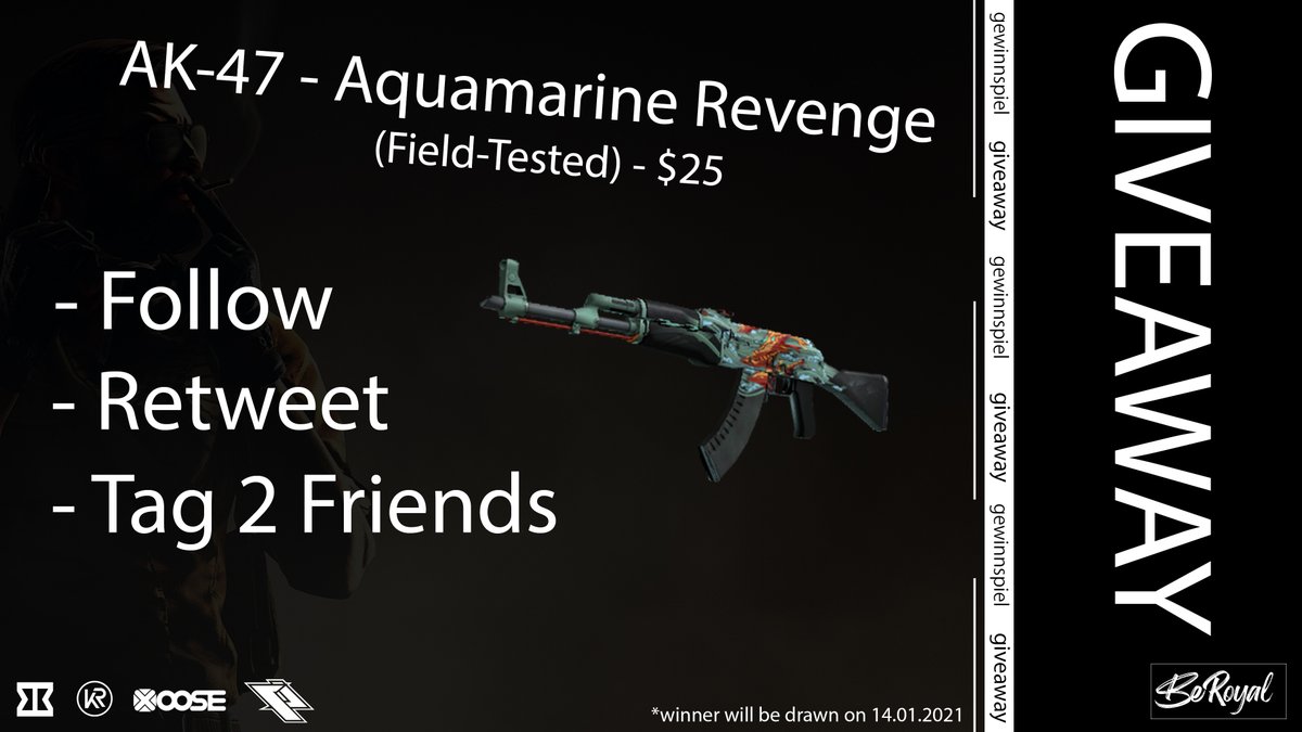 👑 GIVEAWAY 👑

Wir hoffen ihr hattet schöne Feiertage und einen guten Rutsch ins neue Jahr! 🎆🎉

Wir starten in das neue Jahr mit einem Giveaway

Was du machen musst?
Folge den Anweisungen in der Grafik und du bist dabei! 

🕰️ Auslosung am 14.01.2021 

GL &amp; HF! 💪

#BeRoyal👑