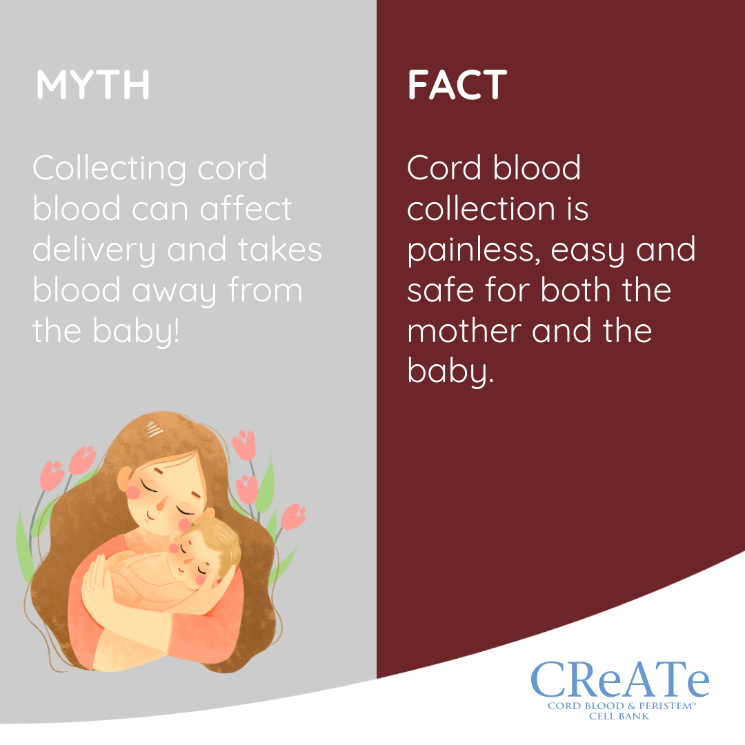 CReATeCordBlood's tweet photo. MYTH: Collecting #cordblood can affect delivery and takes blood away from the baby!
FACT: #Cordblood collection is painless, easy and safe
You can now preserve your child's precious #stemcells.
Know more : https://t.co/Vt70NJNsXd
#createcordblood #createconversations https://t.co/wndRi7yvNj