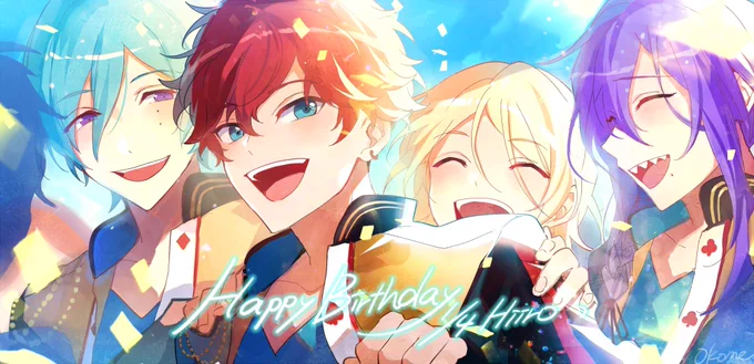 #天城一彩生誕祭2021
「おめでとう」 