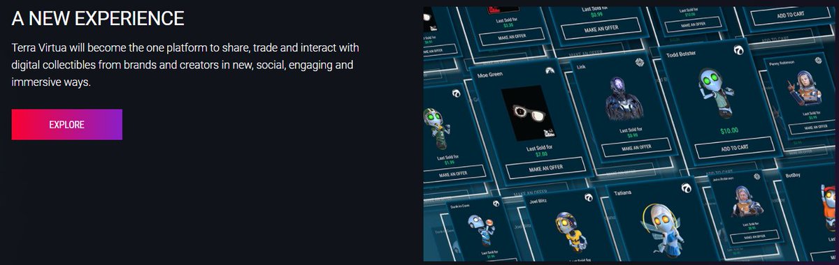  $TVKTerra Virtua's approach to collectibles is to engage users in new and unique waysUsing gamification we move from just collecting for the sake of completion, to engaging users through competing and creating new experiences.4/6
