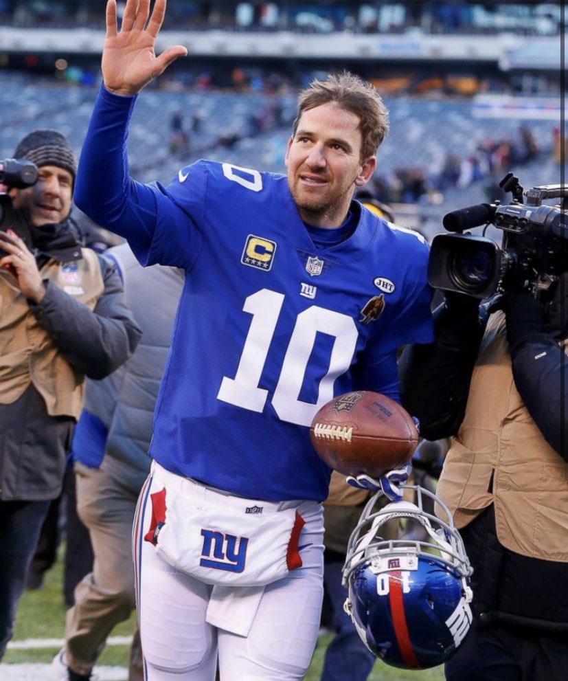 Happy Birthday to the legend. ELI MANNING 