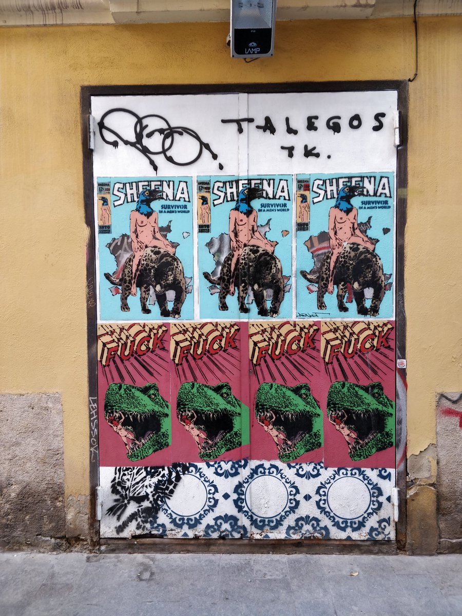 Arte urbano... #valencia #miBarrio #elcarmen #cadirers