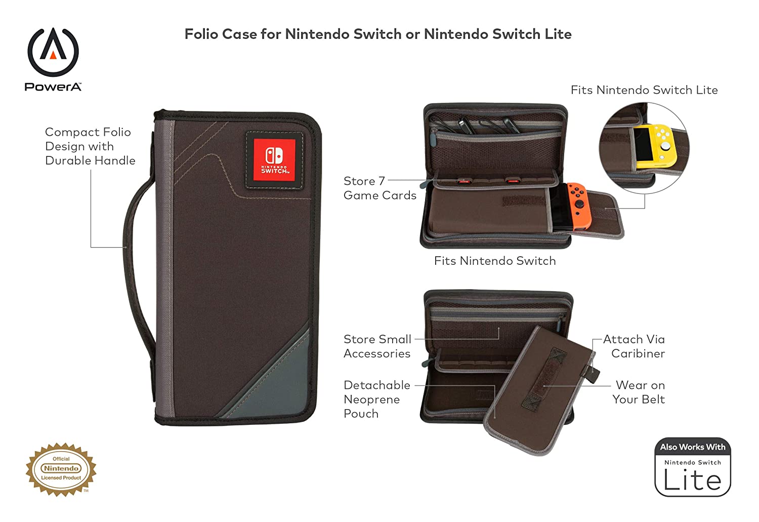 switch lite folio case