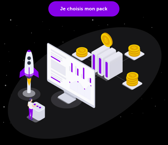 clic4bitcoin's tweet photo. Générez vos #revenuspassifs cryptos en toute sérénité 3 packs d'investissements #cryptos proposés par une vraie entreprise 100% française implantée en France - sérieux et sécurité reconnus - Profitez de nos 3 offres de fonds 100%  crypto actifs https://t.co/E361N6MD2J https://t.co/lzv5TU0ViE
