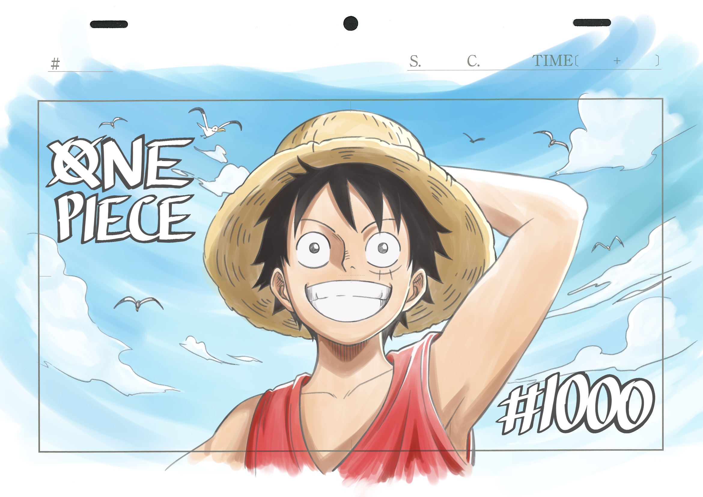Sanda サンダ One Piece 1000話おめでとう Onepiece1000logs Sketch T Co 6w5ijpxdge Twitter