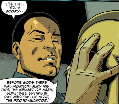 Not merely content with showing how this line of fiction could fail, Morrison shows how toxic this strain of fiction is, actively highlighting the ways it breaks the superhero while implicitly highlighting some of the racial implications. (Note Doc Fate's costume.)