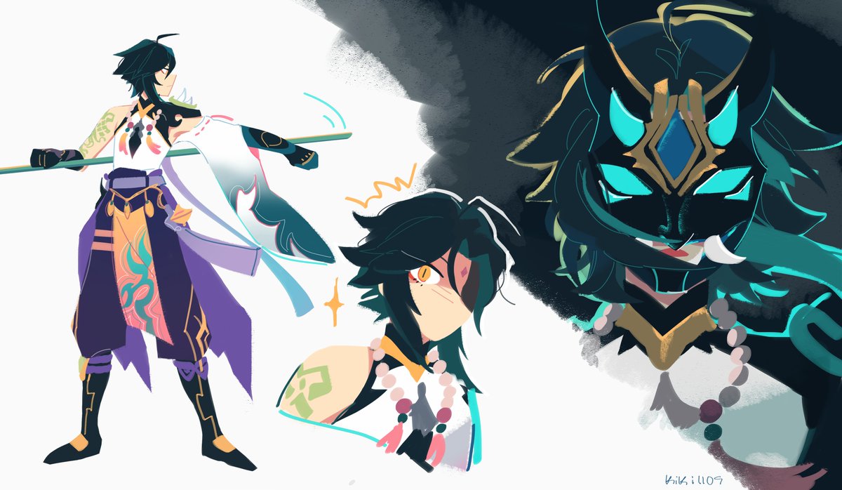 xiao brainworms #genshinimpact