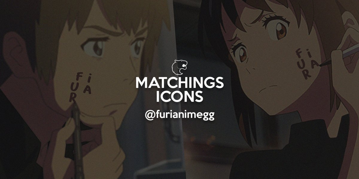 Taki And Mitsuha In Profile - Couple Anime Matching Pfp