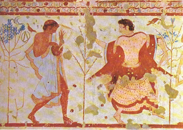 _Ulixes's tweet photo. Musique et Danse #Etrusque - Tombe des Lionnes et du Triclinium 🎶
Ces arts sont représentés en nombre sur les fresques et reliefs sculptés.
Les banquets, fondamentaux du mode de vie Étrusque, en étaient accompagnés, forgeant leur réputation dans ce domaine.
#TwitterAntique https://t.co/uaGrNMXpDa