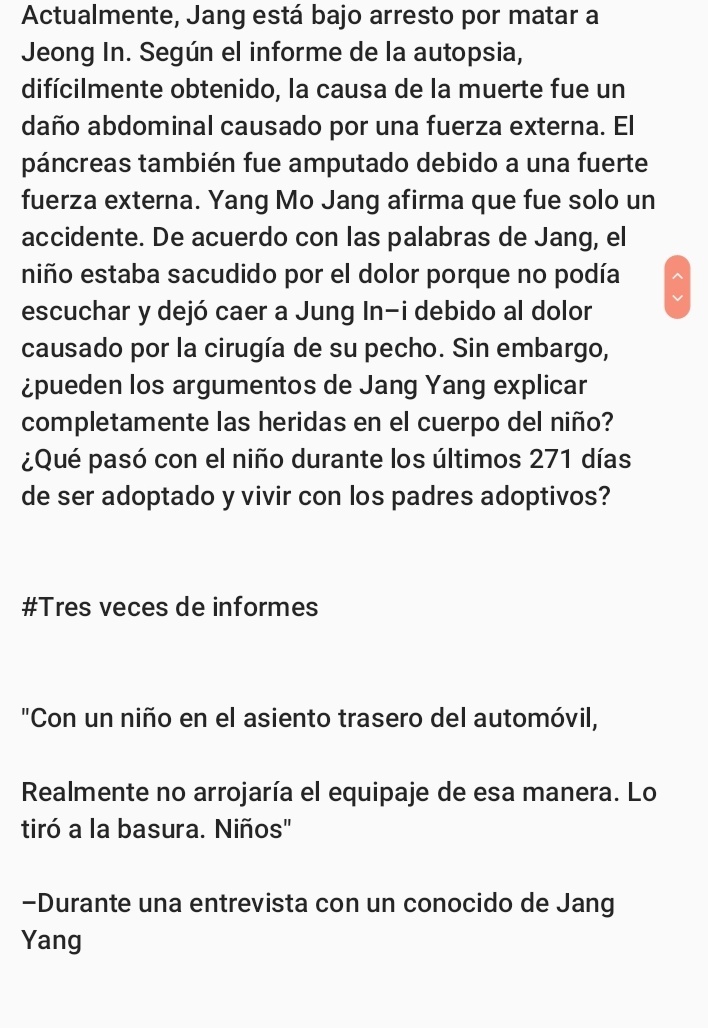 estefi_1410's tweet photo. ⚠️ Se recomienda discreción ⚠️
Un reporte del canal sbs de Corea acerca del caso de Jungin 
#정인아_미안해 https://t.co/Trn3MXOWda https://t.co/v4Ipyz5XqL
