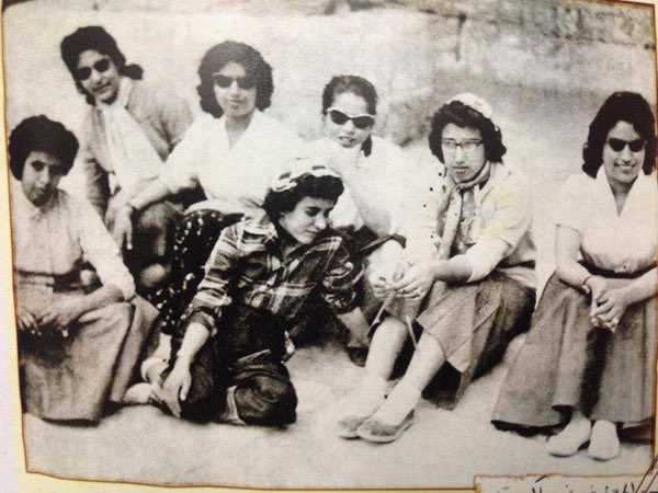  أدى صراع التيارات في دائرة المعارف إلى مغادرة الدكتورة نجلاء أبو عزالدين للكويت، ولكن مهدت جهودها الطريق أمام إرسال أول بعثة نسائية رسمية إلى جامعة القاهرة عام ١٩٥٦ والتي تشكلت من: فضة الخالد، نجيبة جمعة، ليلى حسين، فاطمة حسين، نورية الحميضي، شيخة العنجري، ونورة الفلاح