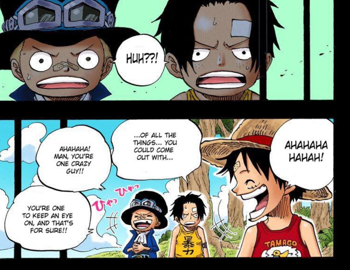 Artur - Library of Ohara on X: @Marco_OPT Sure, here's one of Luffy and  Zunesha:  / X