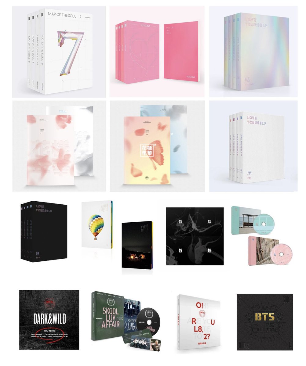 Bts Albums In Order – BTS Army