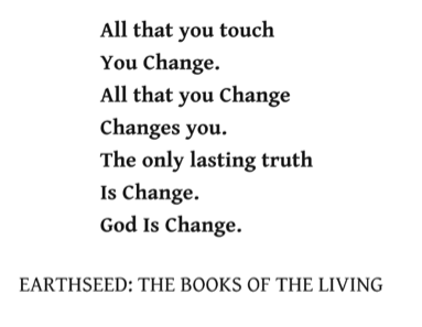 The revolution, the apocalypse, the post-war, all these things can be good or bad, it's just in how we shape it.