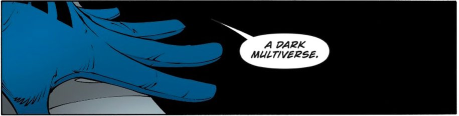 It's surprising, then, that the Dark Multiverse stuff they've done in Dark Nights: Metal wasn't that great given Snyder is better at nihilism than Morrison.
