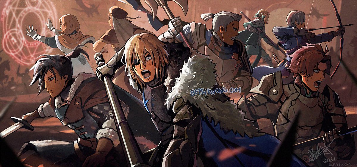 「Blue Lions ?? Fire Emblem Three Houses F」🌱 Bettyのイラスト