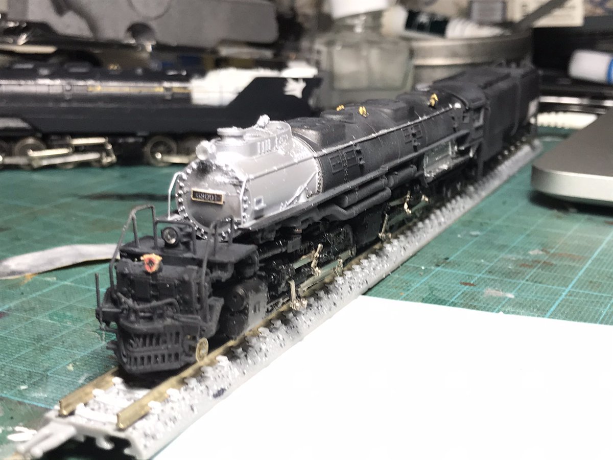 Bigone #銀河鉄道物語 #銀河鉄道999 #Nゲージ #鉄道模型 仕上がった