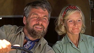 Remembering William Inglis Lindon Travers, better known as the late 🇬🇧 British actor, screenwriter, director & animal rights activist #BillTravers MBE #BOTD in 1922 in #NewcastleUponTyne, seen here with co-star & wife #VirginiaMcKenna OBE in 'Born Free' (1966) Dir. James Hill