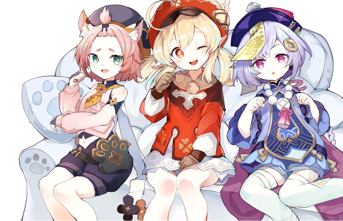 迷途羊on Twitter W ﾟdﾟ W 原神 七七 七七 原神 T Co Jiewgxx6ic
