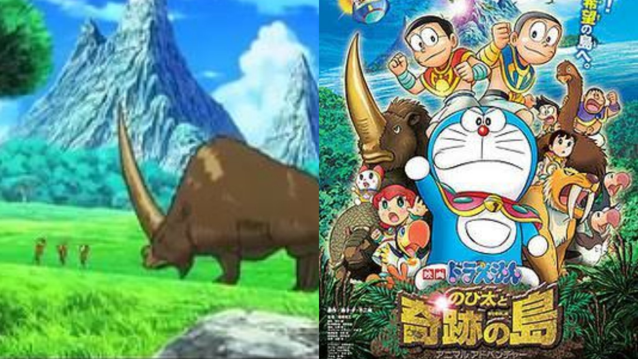 Yoofilos on X king tyranno Alright my ass just realized that Elasmotherium had a cameo in one of the Doraemon movie https t 92lLehg3n2 X