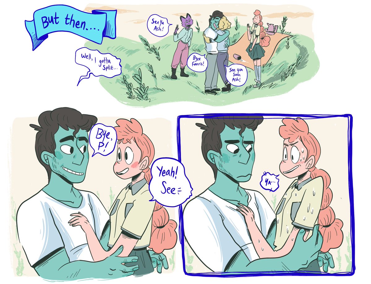 Uh oh, I updated my webcomic, read if you enjoy stupid cheesy pap and silly expressions! https://t.co/5lbZdWg6AM 
