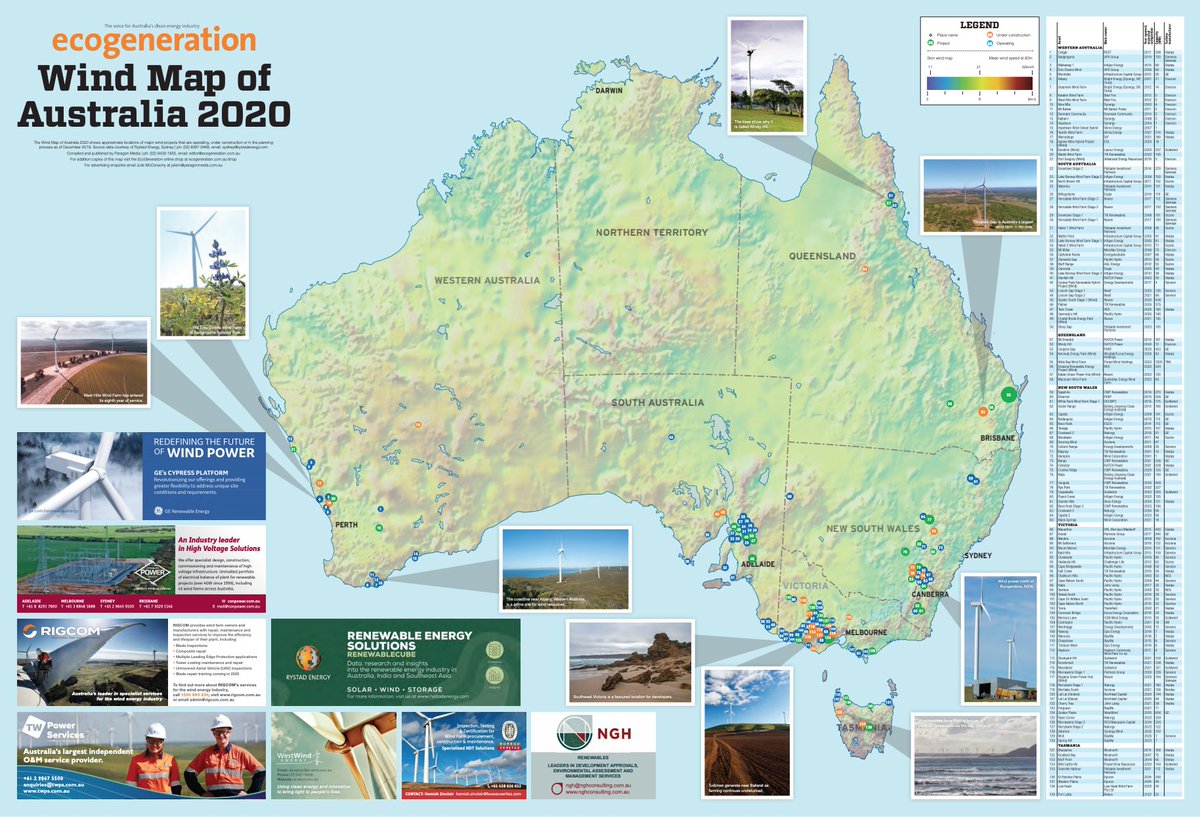 Renewable energy (wind + solar) has been taking off in  #Australia for sometime. Now ~25% of Australians own rooftop solar. Yet, larger projects are left to private corporations (both domestic + foreign). Its time to empower local communities with  #cooperative ownership! (1/5)