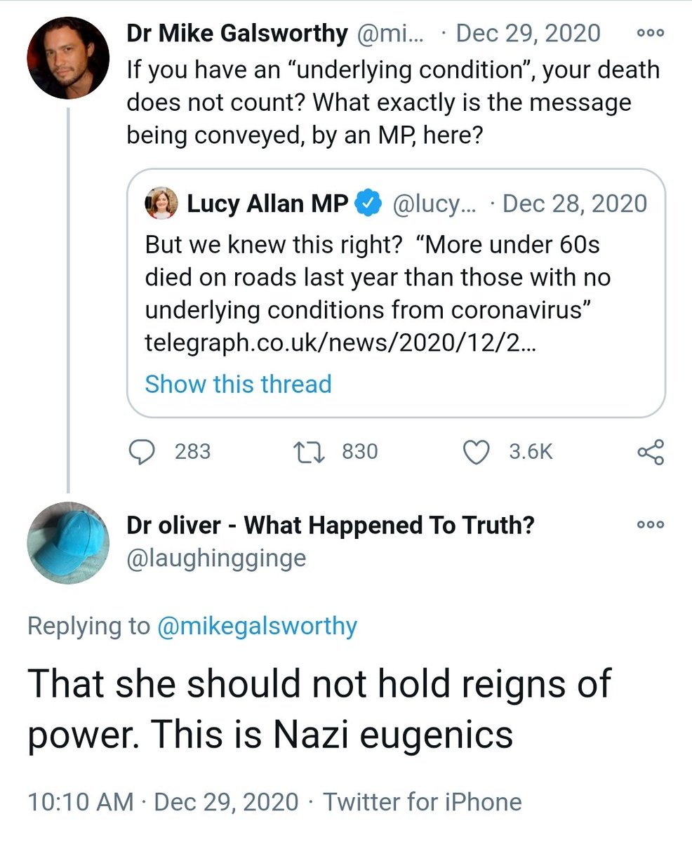 I will post picture evidence to substantiate everything that I have said above. Thomas Evans ( @ThomasEvans1984)His Nazi accusations against myself and others Pictures 1.