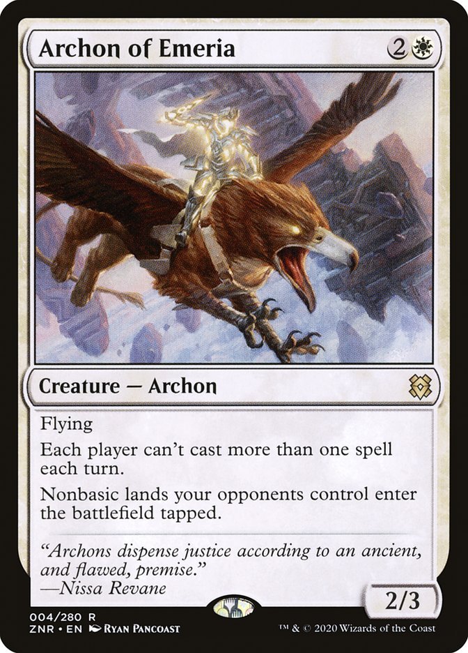 Not to say that all White cards in this category must be Legacy and Vintage powerhouses. There have been plenty of White cards like this that have seen play in rotating formats but are not quite good enough to make the cut in current Death and Taxes builds.6/