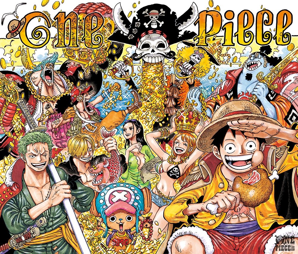 One Piece 航海王 展開連載第1000 話慶祝活動並釋出作者 尾田榮一郎親筆訊息留言 Nk的創作 巴哈姆特