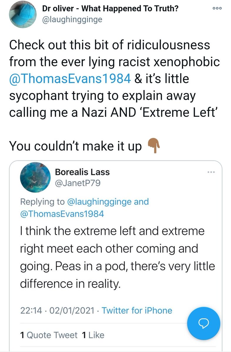 My Nazi accusations against him which Twitter seemed a suspendable offence 1.I do not think he is a Nazi, but my explanation was to serve fact that I believed him to have Fascist traits which he was never able to reflect on me.Please note his outrage for what he does himself.