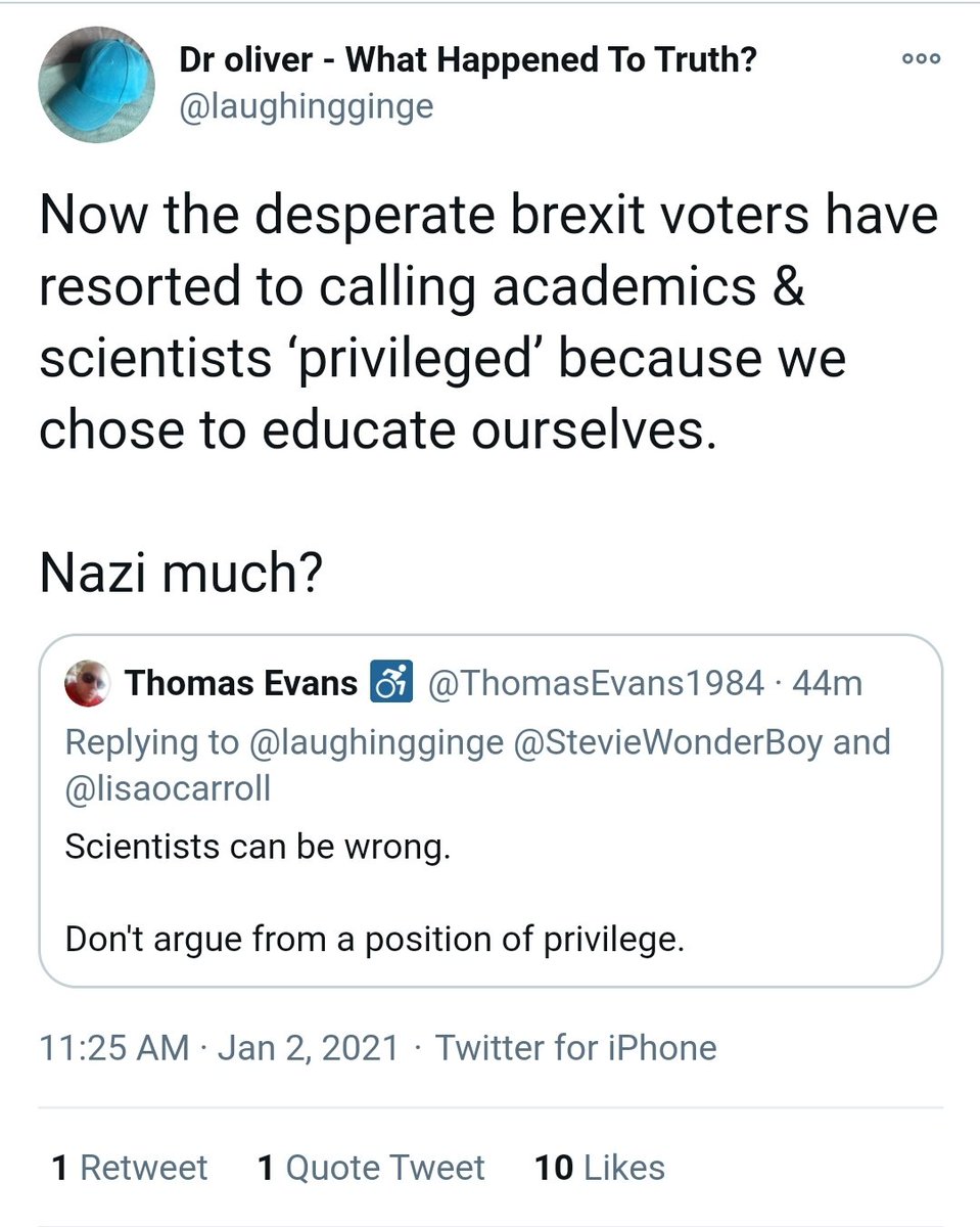 My Nazi accusations against him which Twitter seemed a suspendable offence 2.